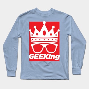 GEEKing SUPReme (rouge) Long Sleeve T-Shirt